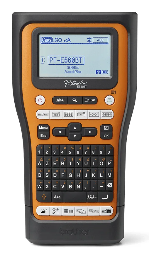Brother P-TOUCH E560BTVP BIS 24MM TZE B/USB BLUETOOTH SCHNITTSTELLE