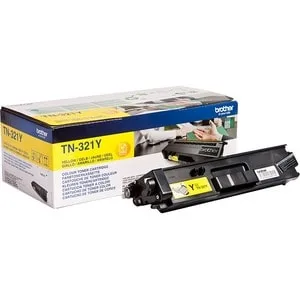 Brother TN-321Y TONER CARTRIDGE YELLOW/F/ HL-L8250CDN 1500PGS — toner