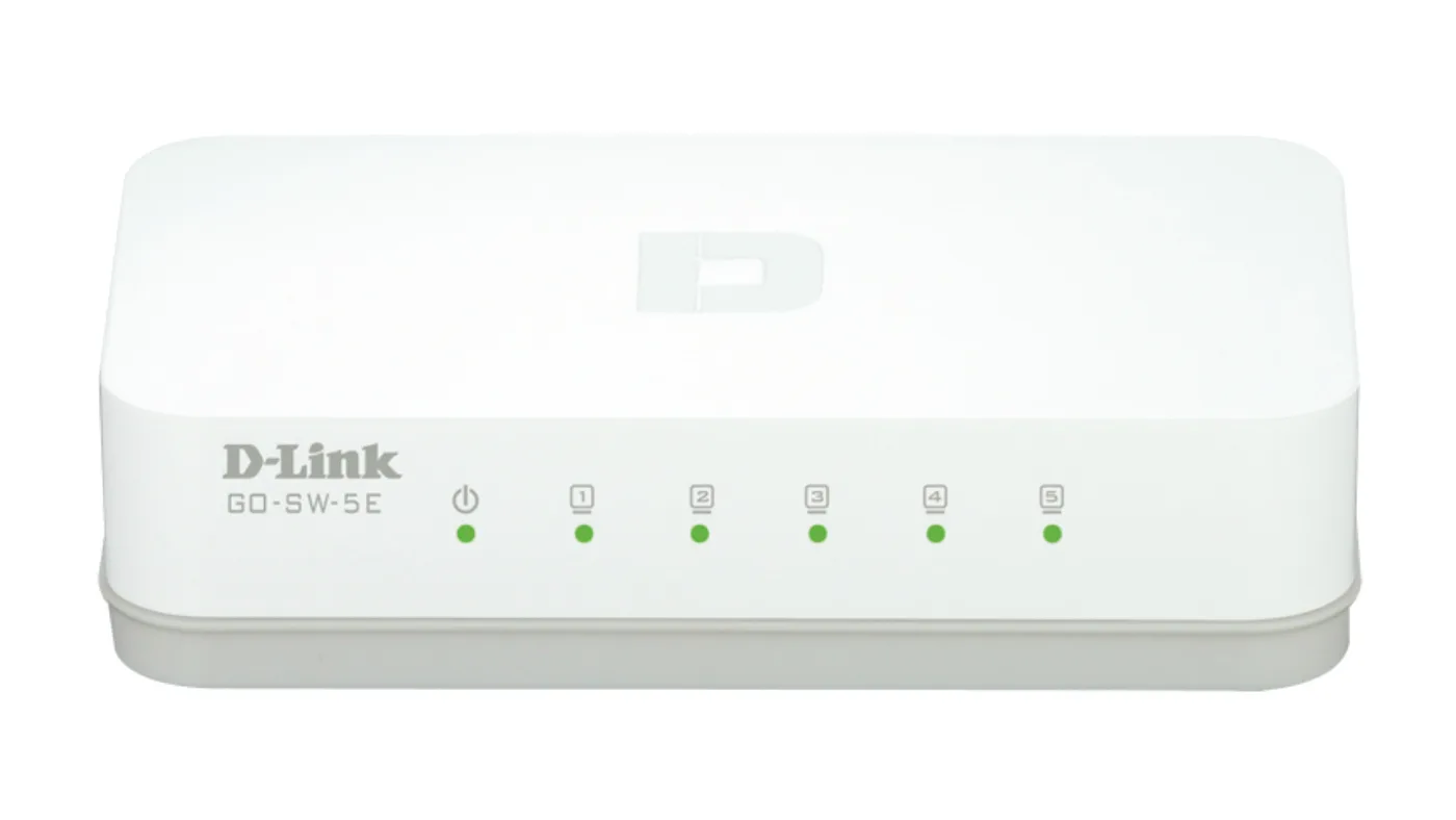 D-Link 5-PORT EASY DESKTOP SWITCH/ML — przełącznik LAN niezarządzalny 5 portów