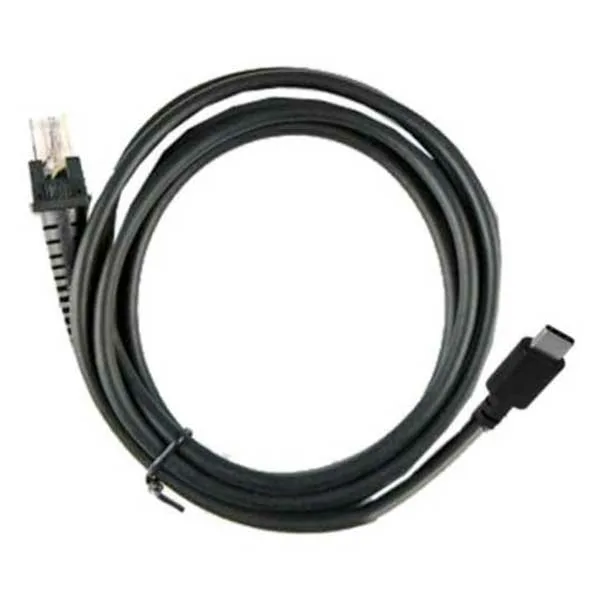 Datalogic Cable, USB, Type A, External Power, High Current, PVCW, Straight, 3M, Black (for use with WLC4X90 Wireless Charging Base Station)