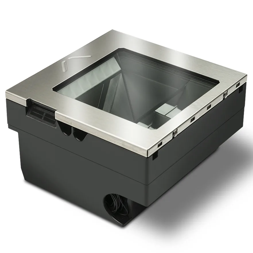Datalogic Magellan 3510HSi, Sapphire Platter, Default Configuration, 1D/2D Scanning, Standard Mount, No Power Supply, 15' USB Keyboard POT cable