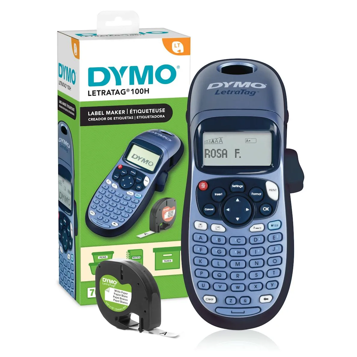 Dymo LETRATAG LT-100H HAND SET/ABC KEYPAD