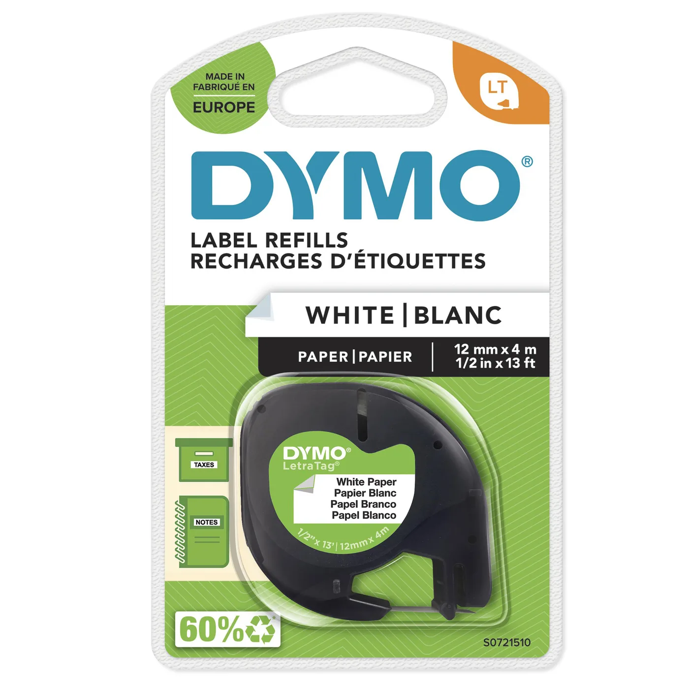 Dymo LT- TAPE/PAPER — materiał do drukarek etykiet