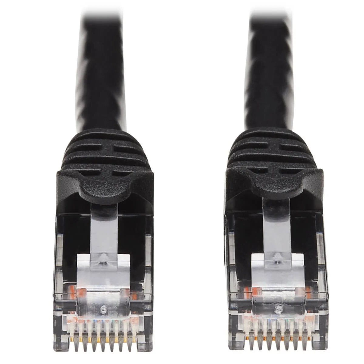 Eaton Electric CAT6A 10G SNAGLESS UTP ETHERNE/T CABLE (RJ45 M/M) BLACK 25 FT — kabel Ethernet