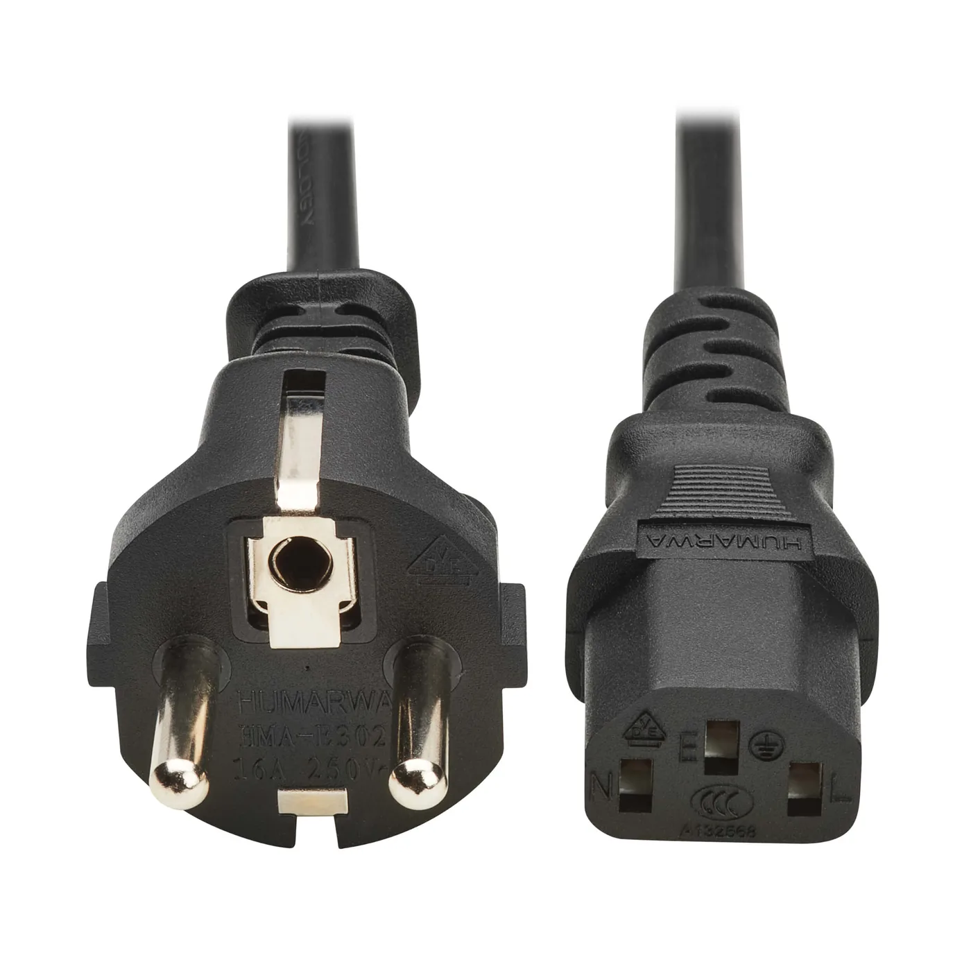 Eaton Electric PDU POWER CORD C13 TO SCHUKO/(CEE 7/7) - 10A 250V H05VV-F 3M — kabel zasilający