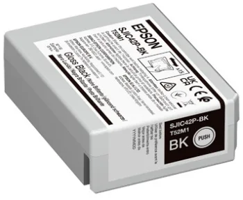 Epson SJIC42P-BK CARTRIDGE — materiał do drukarek etykiet
