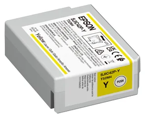 Epson SJIC42P-Y (YELLOW) CARTRIDGE — materiał do drukarek etykiet