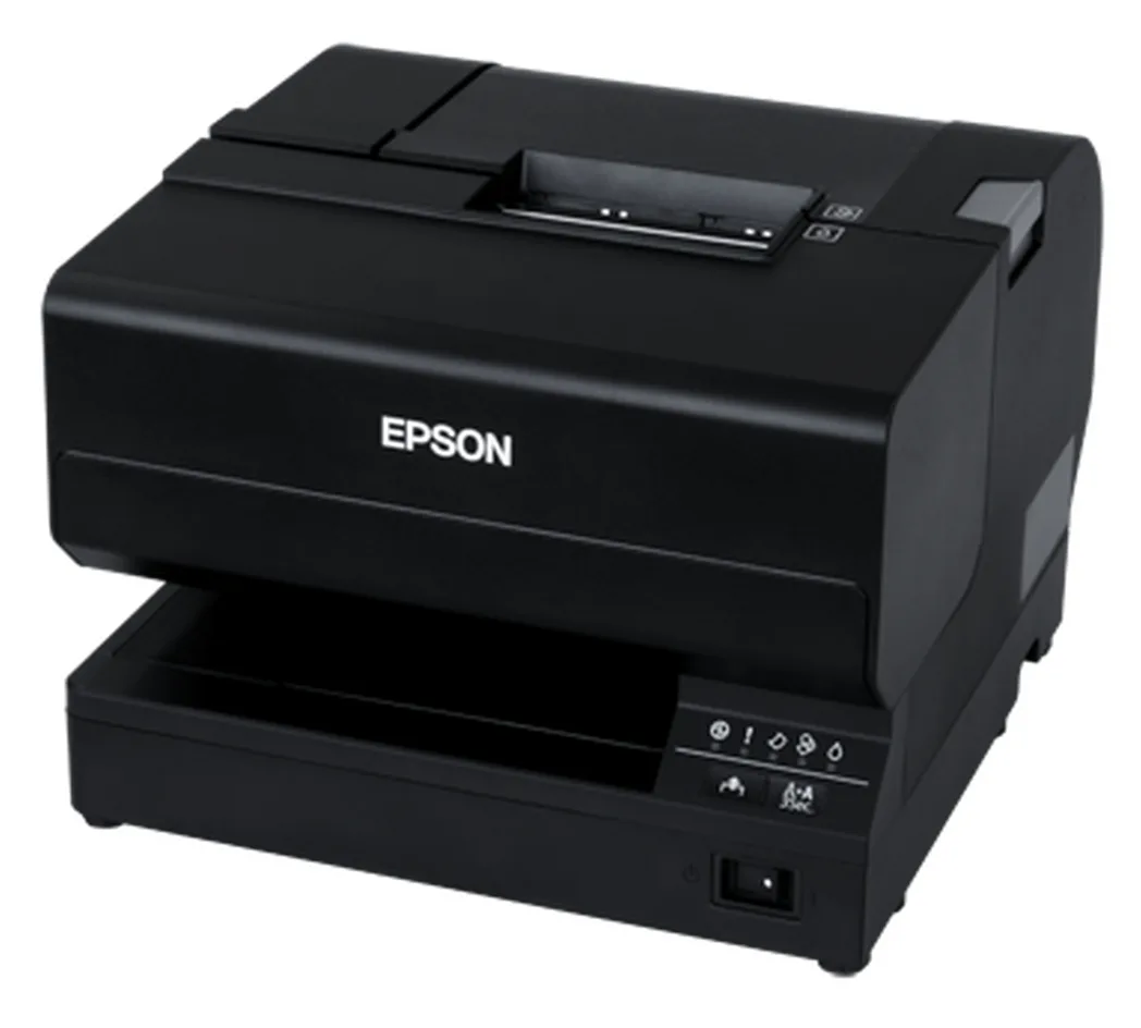 Epson TM-J7700(301) W/O MICR, BLACK, INC PSU, EU — drukarka etykiet