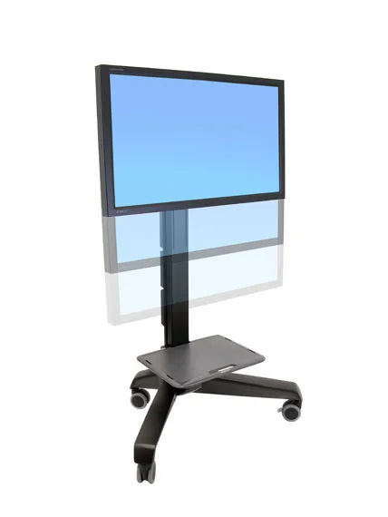 Ergotron CART NEOFLEX MOBILE MEDIA/CENTER UHD BLACK — uchwyt do monitora