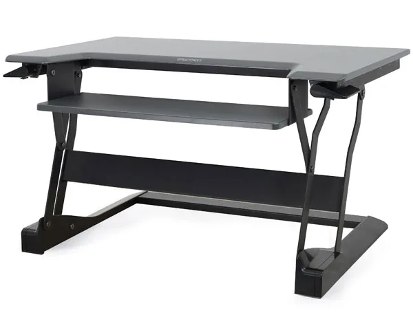 WORKFIT-T STAND TABLE TOP/ERGOTRON BLACK — uchwyt do monitora