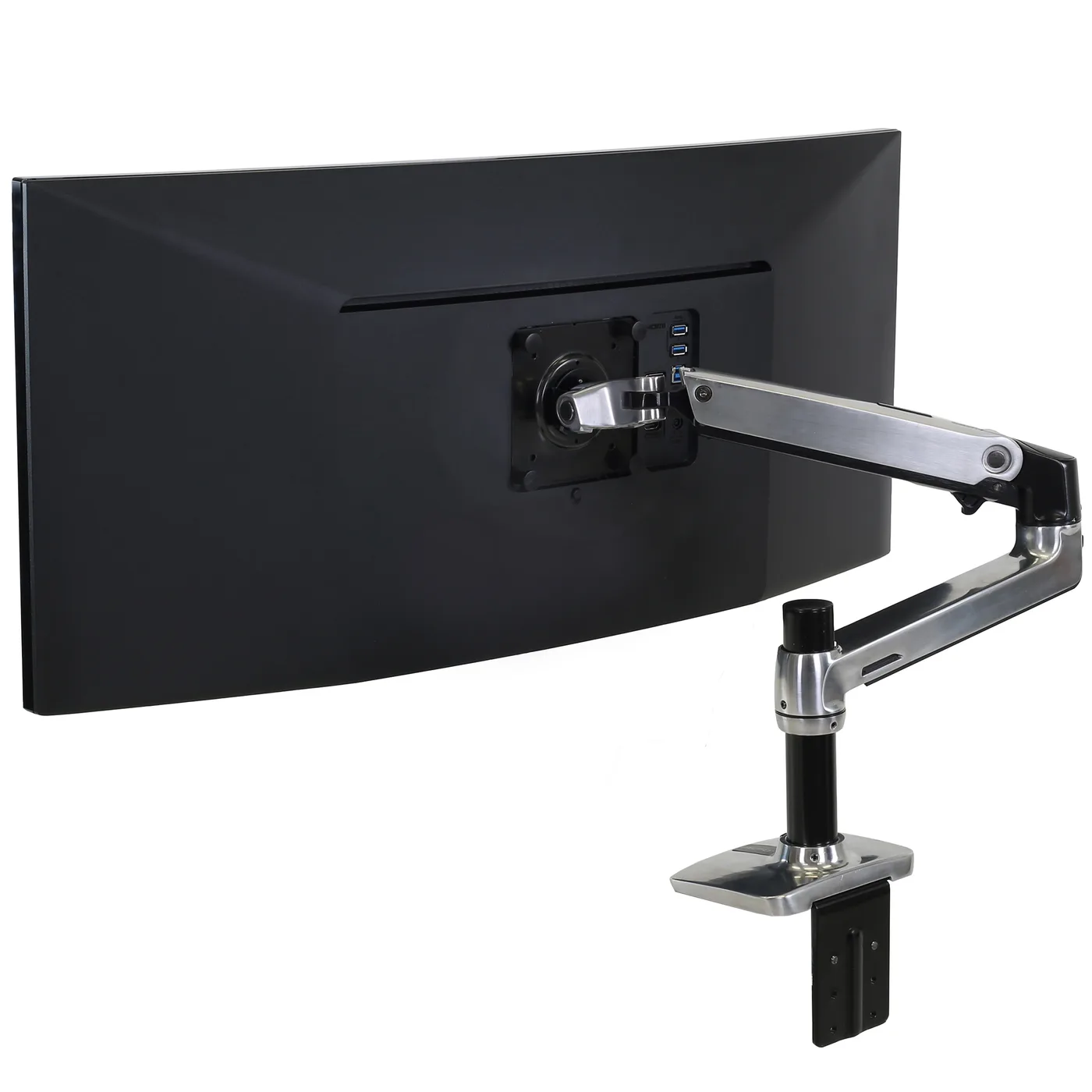 Ergotron LX DESK MOUNT LCD ARM POLISHED/UP TO 34 IN MONITORS 113 KG 10Y — uchwyt do monitora