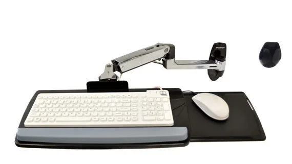 Ergotron LX WALLMOUNT KEYBOARD ARM POL/2.3 KG LIFT 33CM 10Y WARRANTY — uchwyt do monitora
