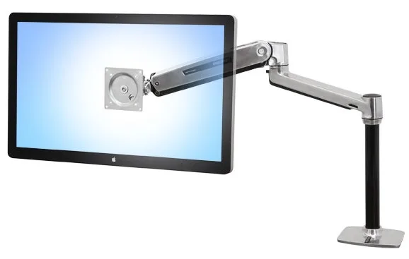 Ergotron LX HD SIT-STAND DESK MOUNT POL/46IN 6.4-13.6KG LIFT50 MIS-D/EF — uchwyt do monitora