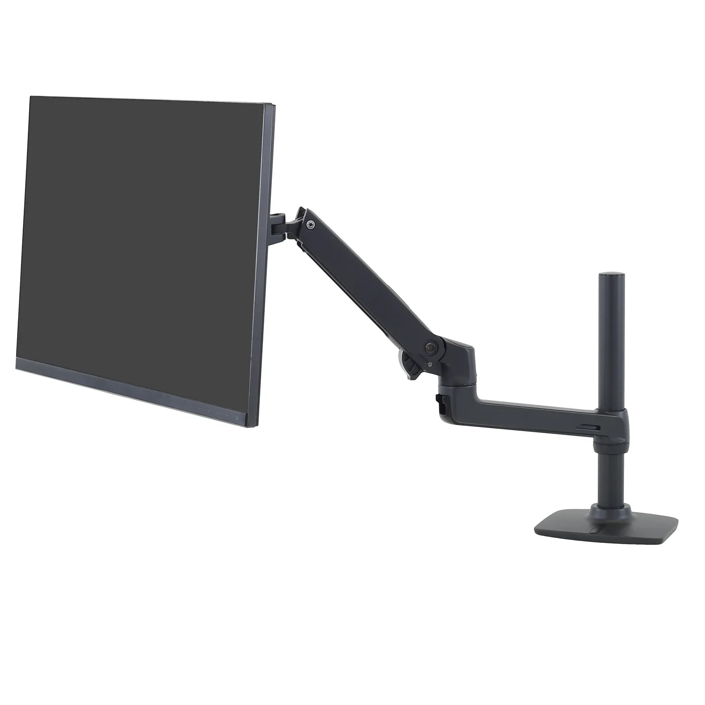 Ergotron LX DESK MOUNT LCD MONITOR ARM/TALL POLE MATTE BLACK — uchwyt do monitora
