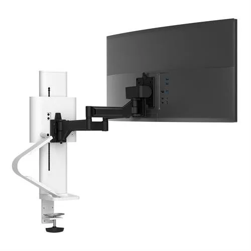 Ergotron TRACE SINGLE MONITOR PANEL/CLAMP BRIGHT WHITE — uchwyt do monitora