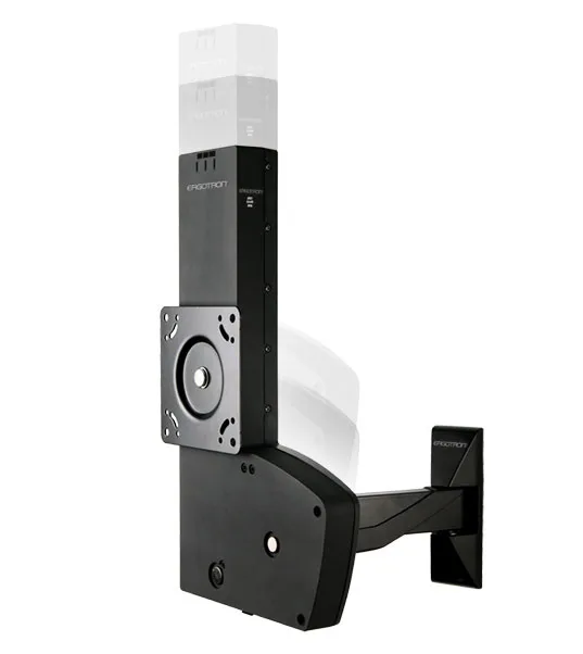 Ergotron GLIDE LD WITH ARM LD-X MIN 42IN/5.4-13.6KG VESA MIS-D/E/F — uchwyt do monitora
