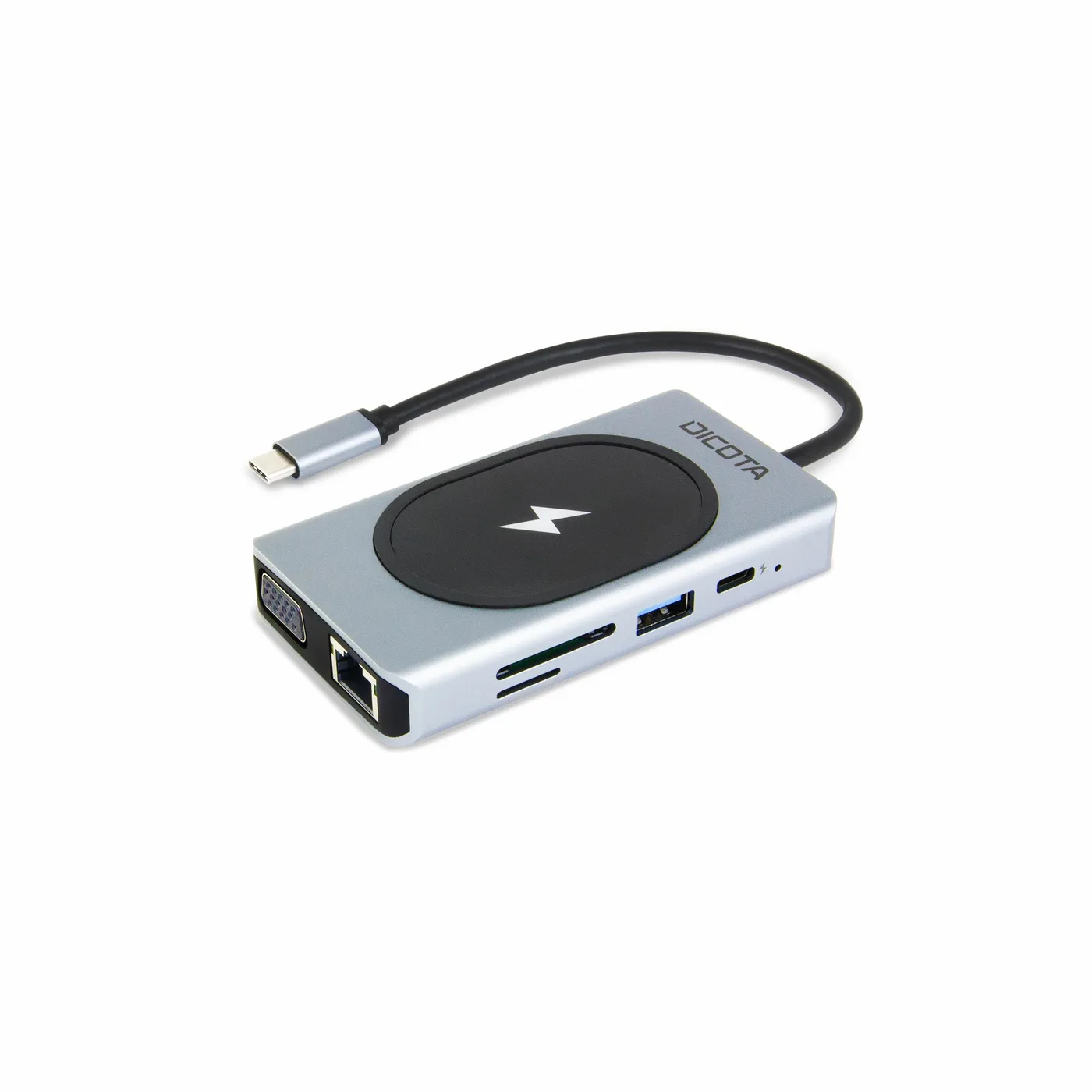 Dicota USB-C 10-in-1 Charging Hub 4K PD 100W — hub USB