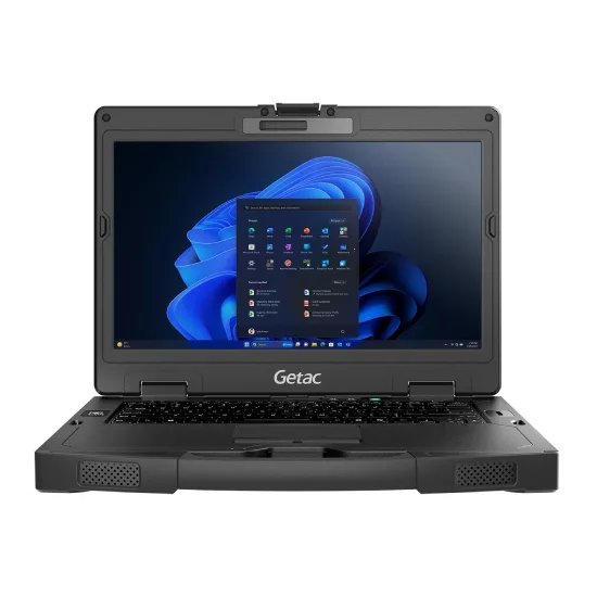 Getac S410G5 - i5-1340P, 14, Win11+16GB, 256GB PCIe SSD(main), SR(FHD LCD), PT KBD + EU Power Cord, Backlit KBD (V2.0 Layout), WIFI+BT, RS23 — laptop