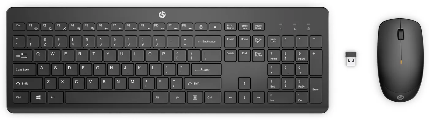 HP 235 WL MOUSE AND KB COMBO/- ENGLISH — klawiatura