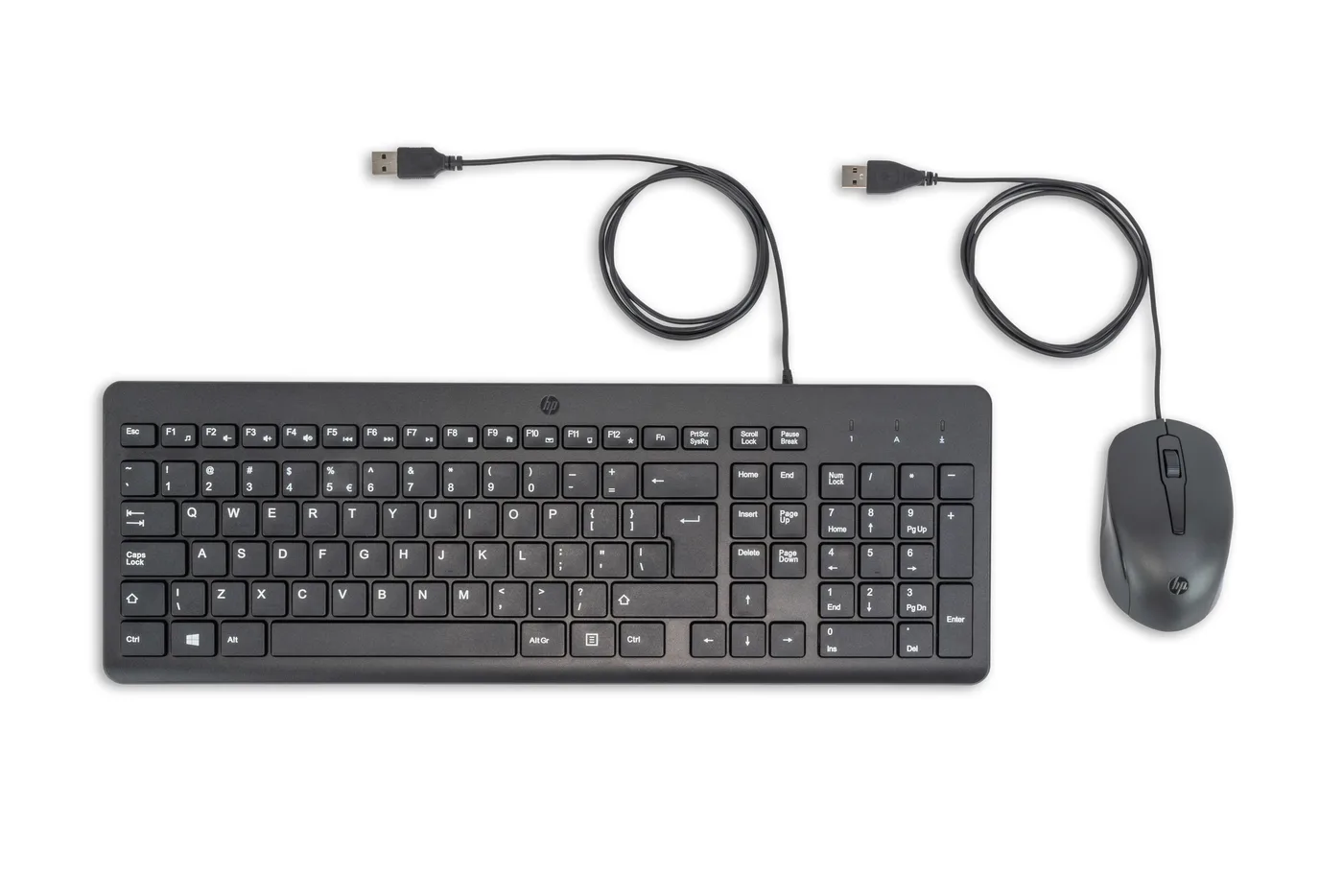 HP 150 WIRED MOUSE AND KEYBOARD/EUROPE - ENGLISH LOCALIZATION — klawiatura
