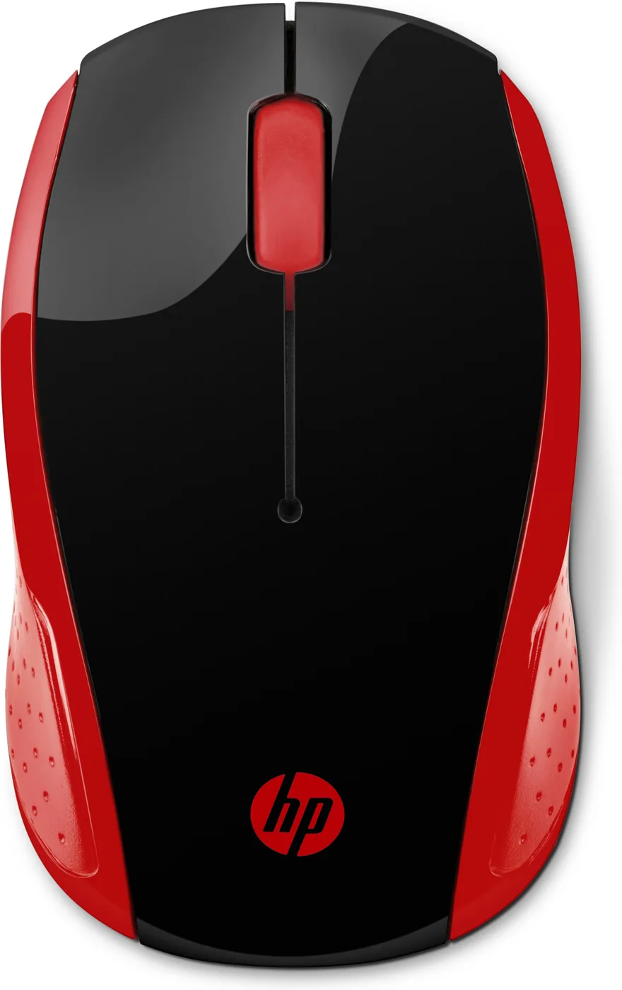 HP WIRELESS MOUSE 200/EMPRESS RED — mysz