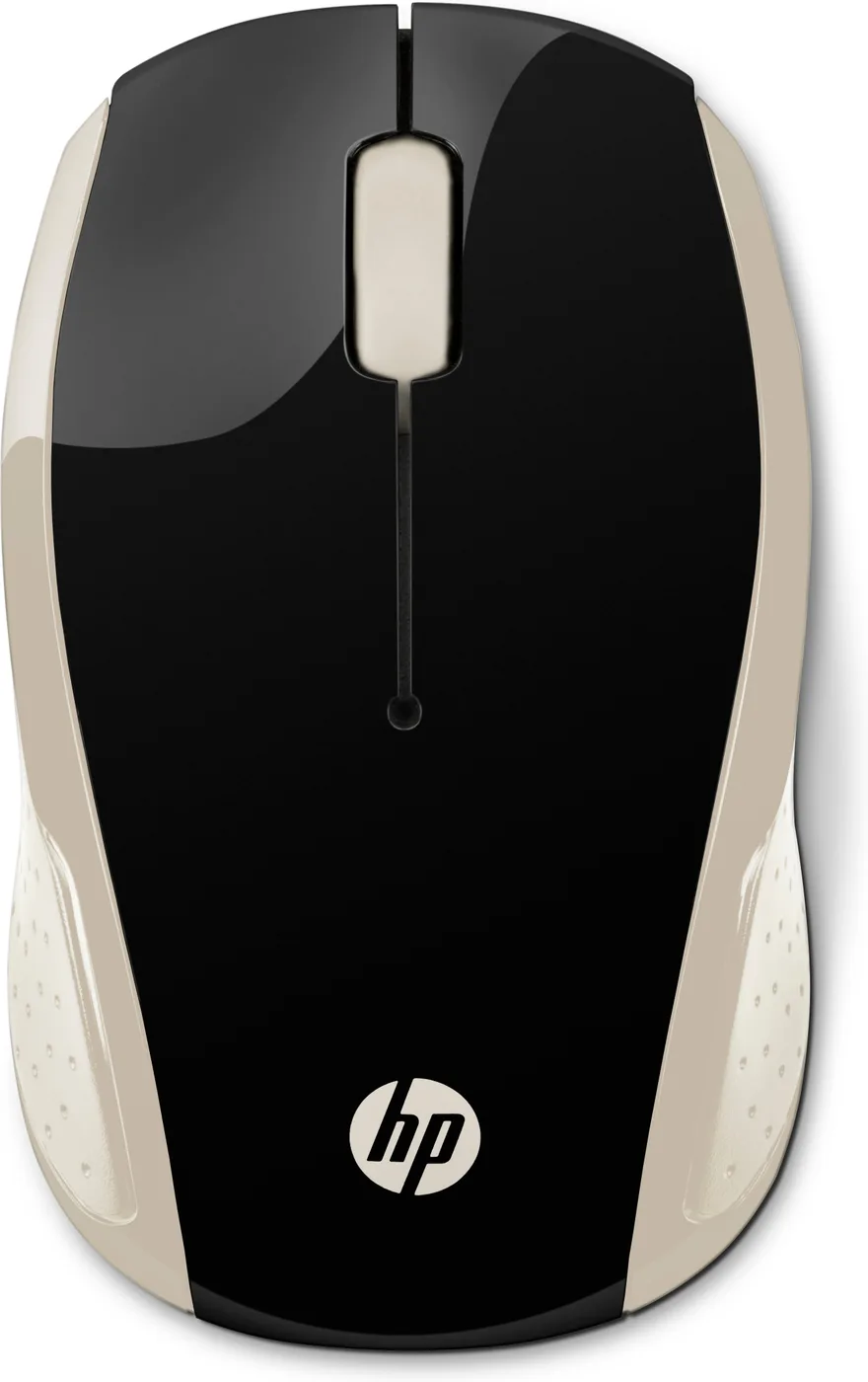 HP WIRELESS MOUSE 200/SILK GOLD — mysz