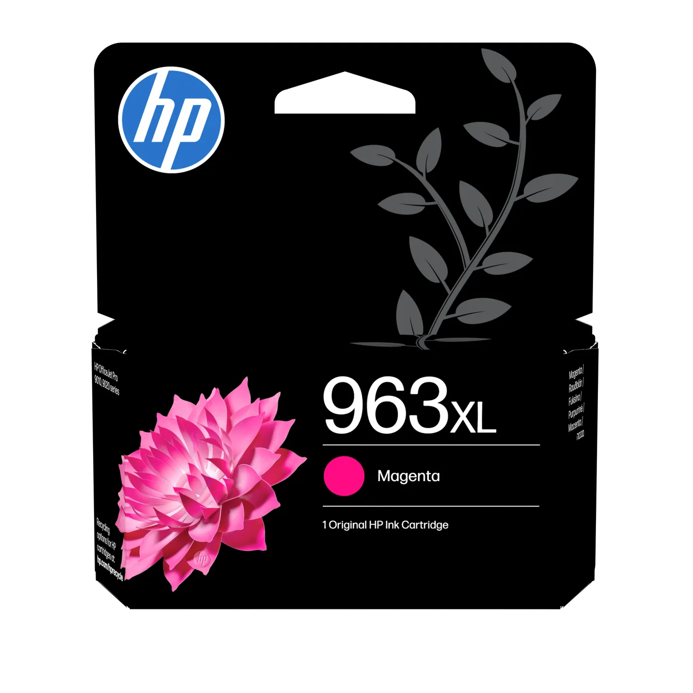 HP 963XL HIGH YIELD MAGENTA/ORIGINAL INK CARTRIDGE — tusz