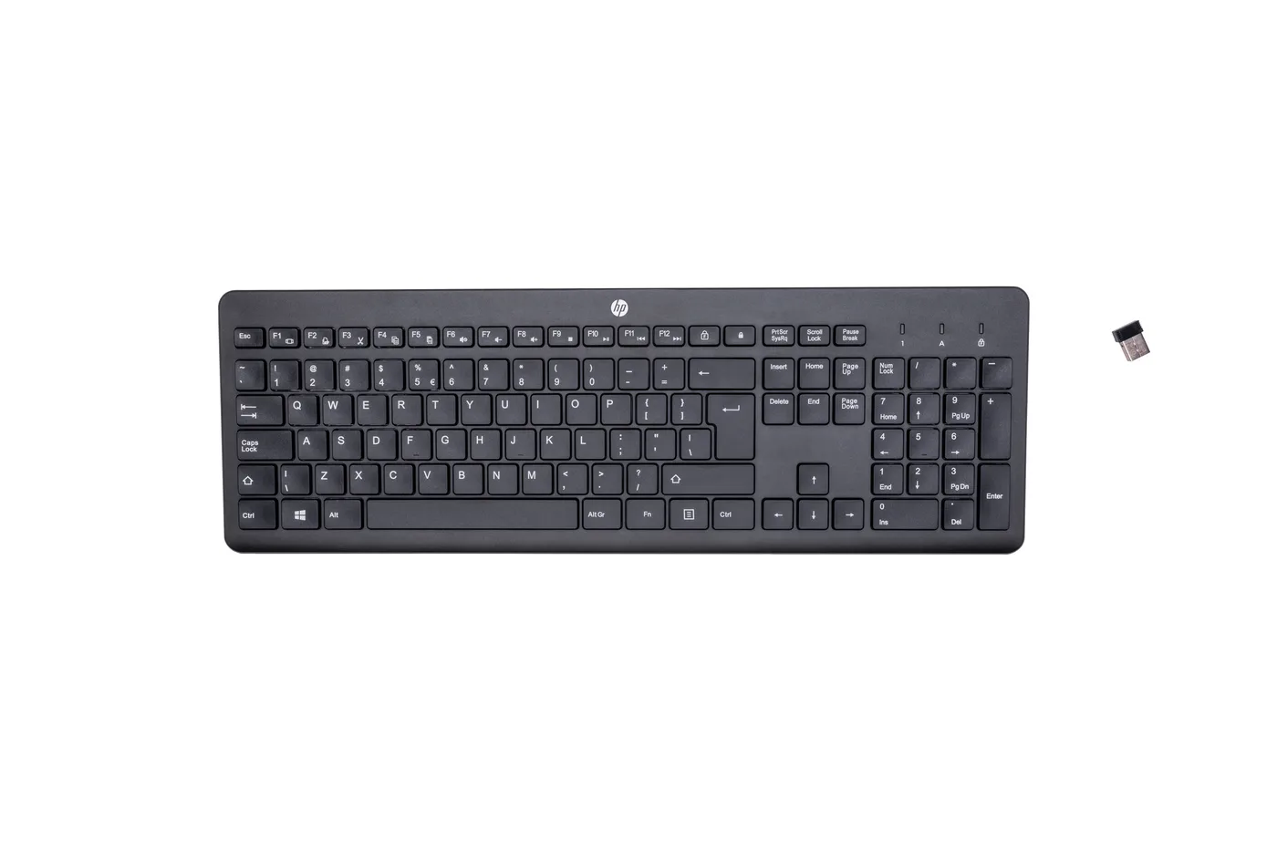 Klawiatura bezprzewodowa HP 230 - czarna — klawiatura