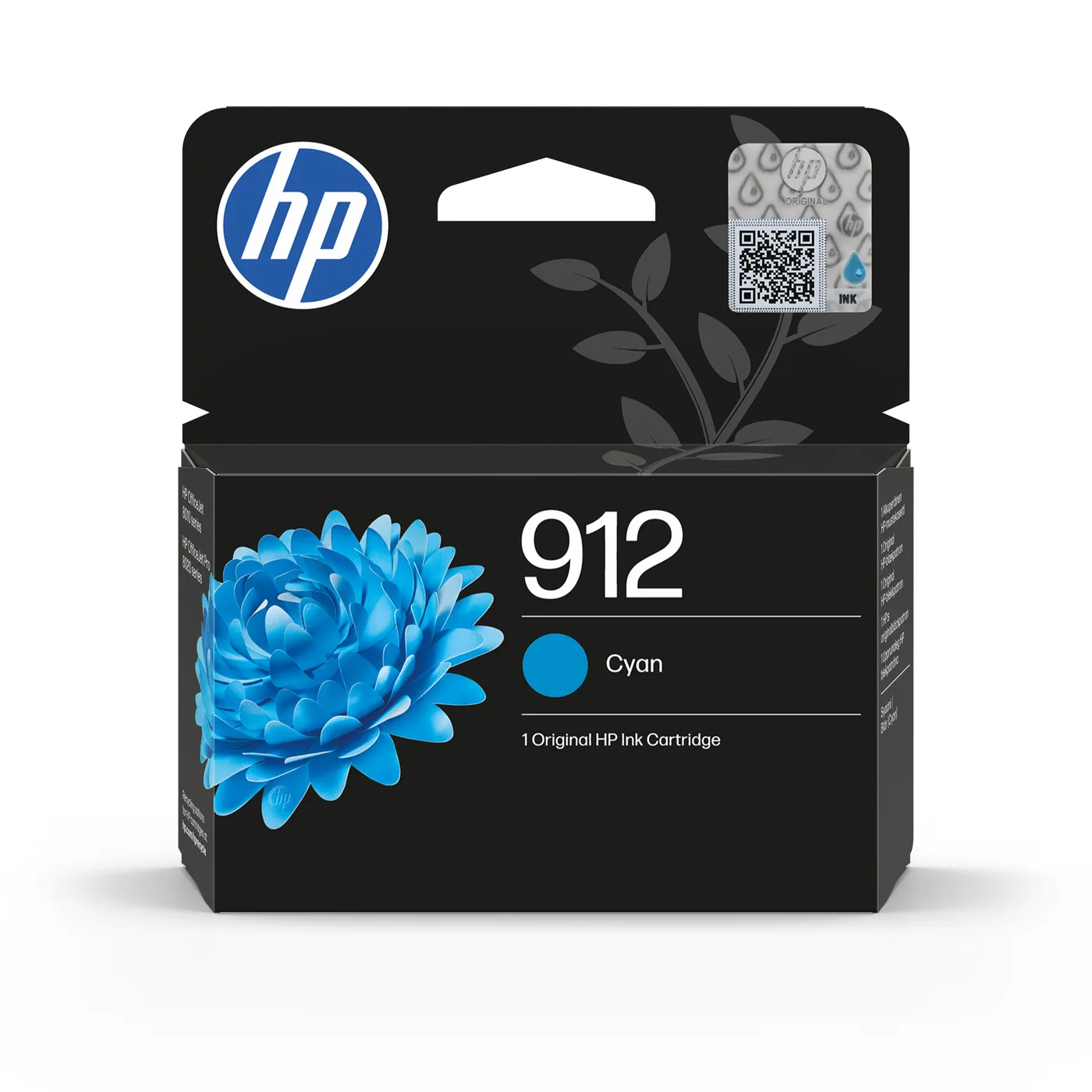 HP INK CARTRIDGE 912 CYAN/ES — tusz