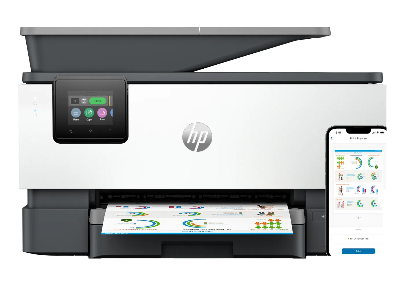 HP OfficeJet Pro 9120e AiO Printer — drukarka atramentowa