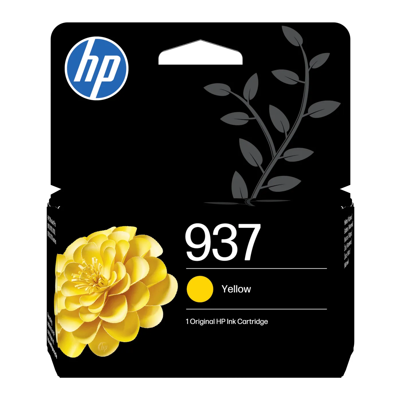 HP 937 YELLOW ORIGINAL INK/CARTRIDGE — tusz
