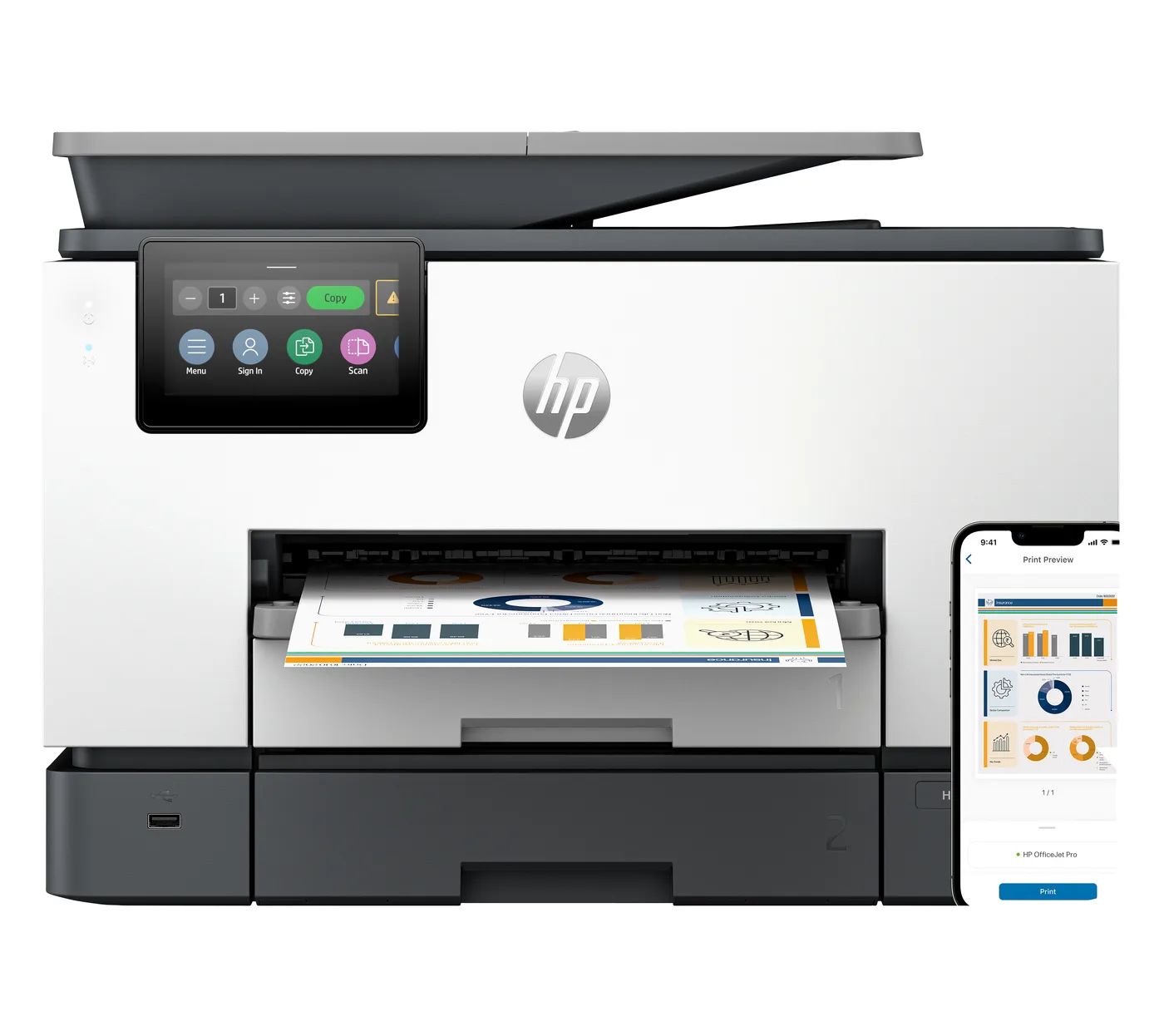 HP OfficeJet Pro 9130b AiO Printer — drukarka atramentowa
