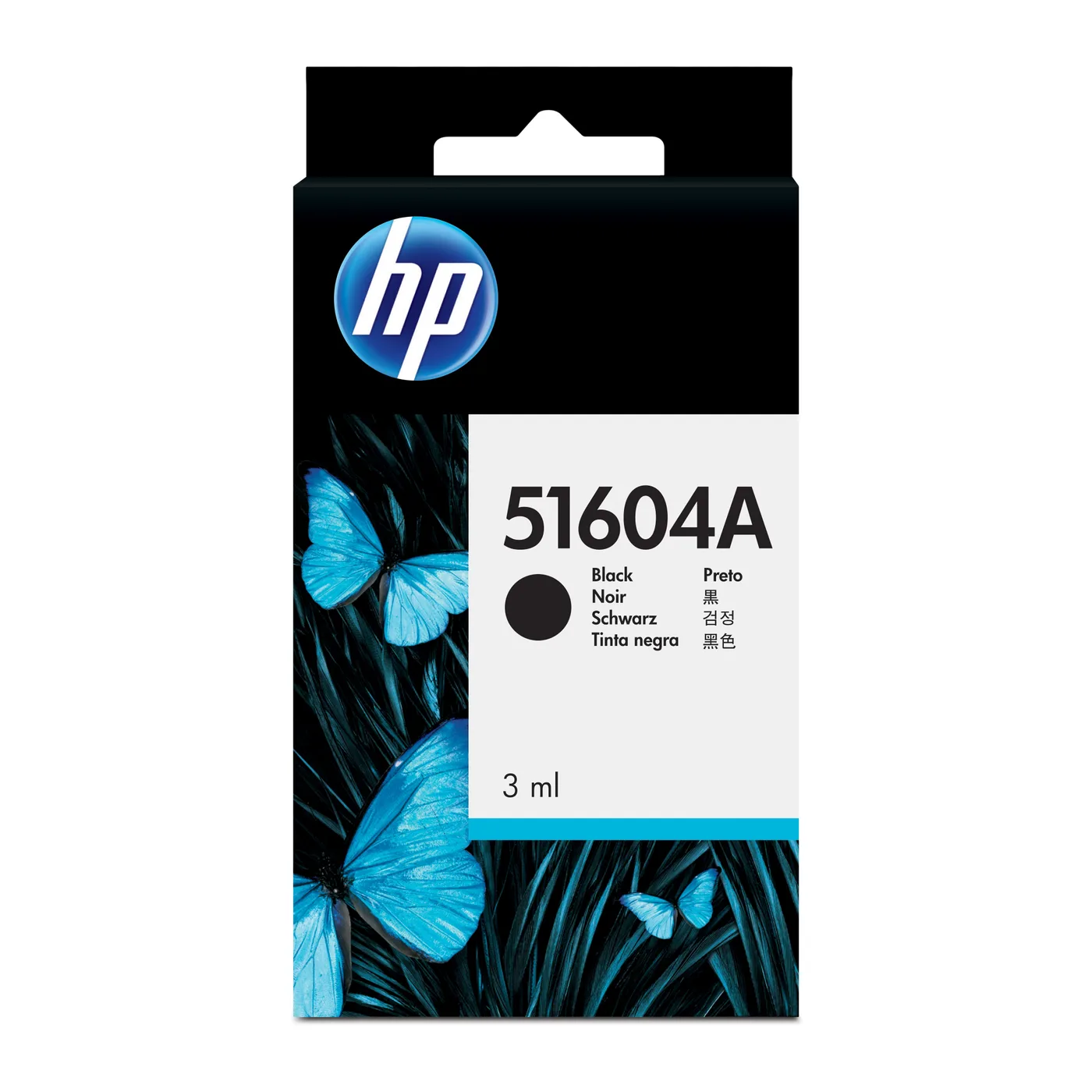 HP INK CARTRIDGE BLACK/FOR THINKJET QUIETJET PLUS — toner