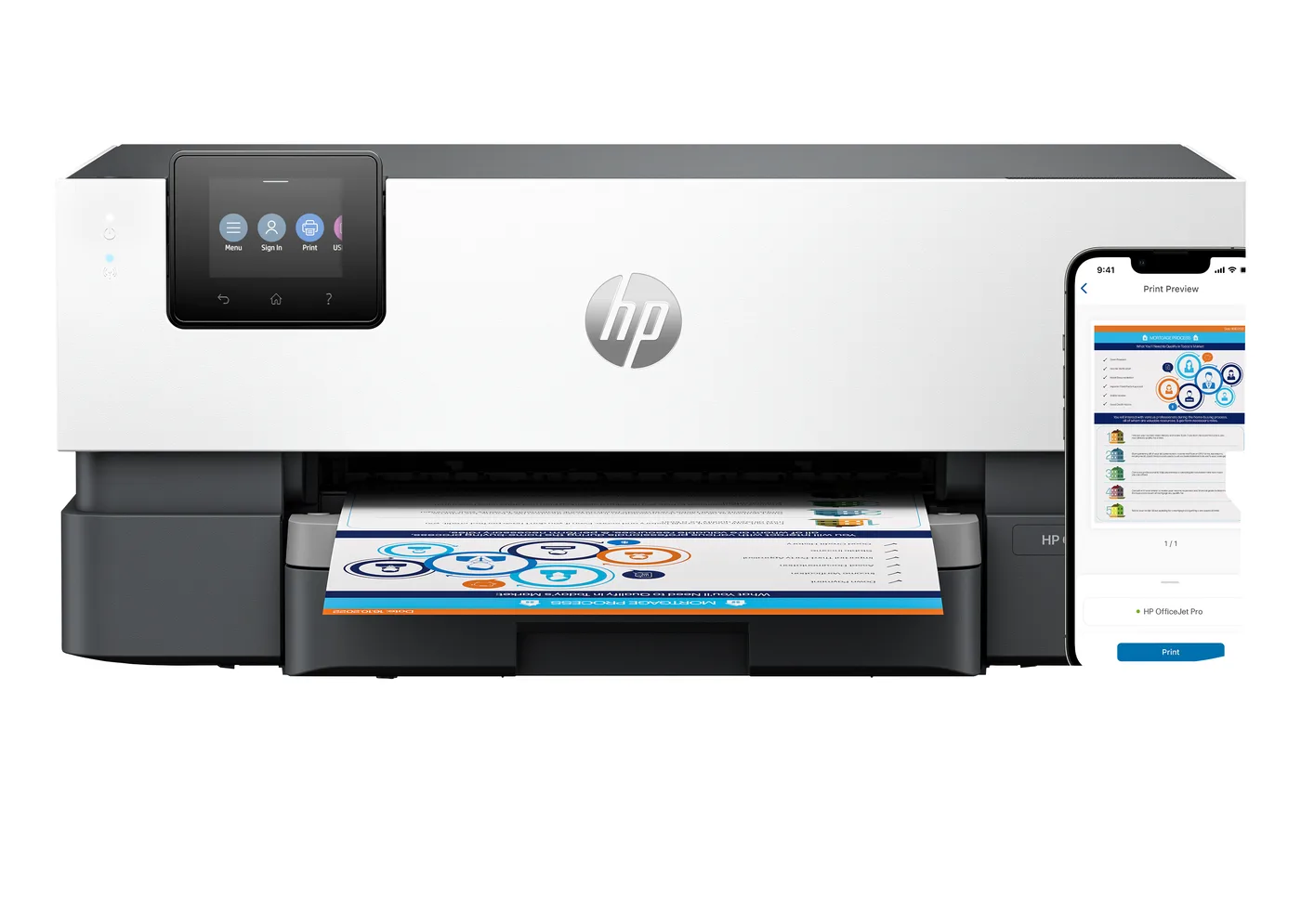HP OfficeJet Pro 9110b Printer — drukarka atramentowa