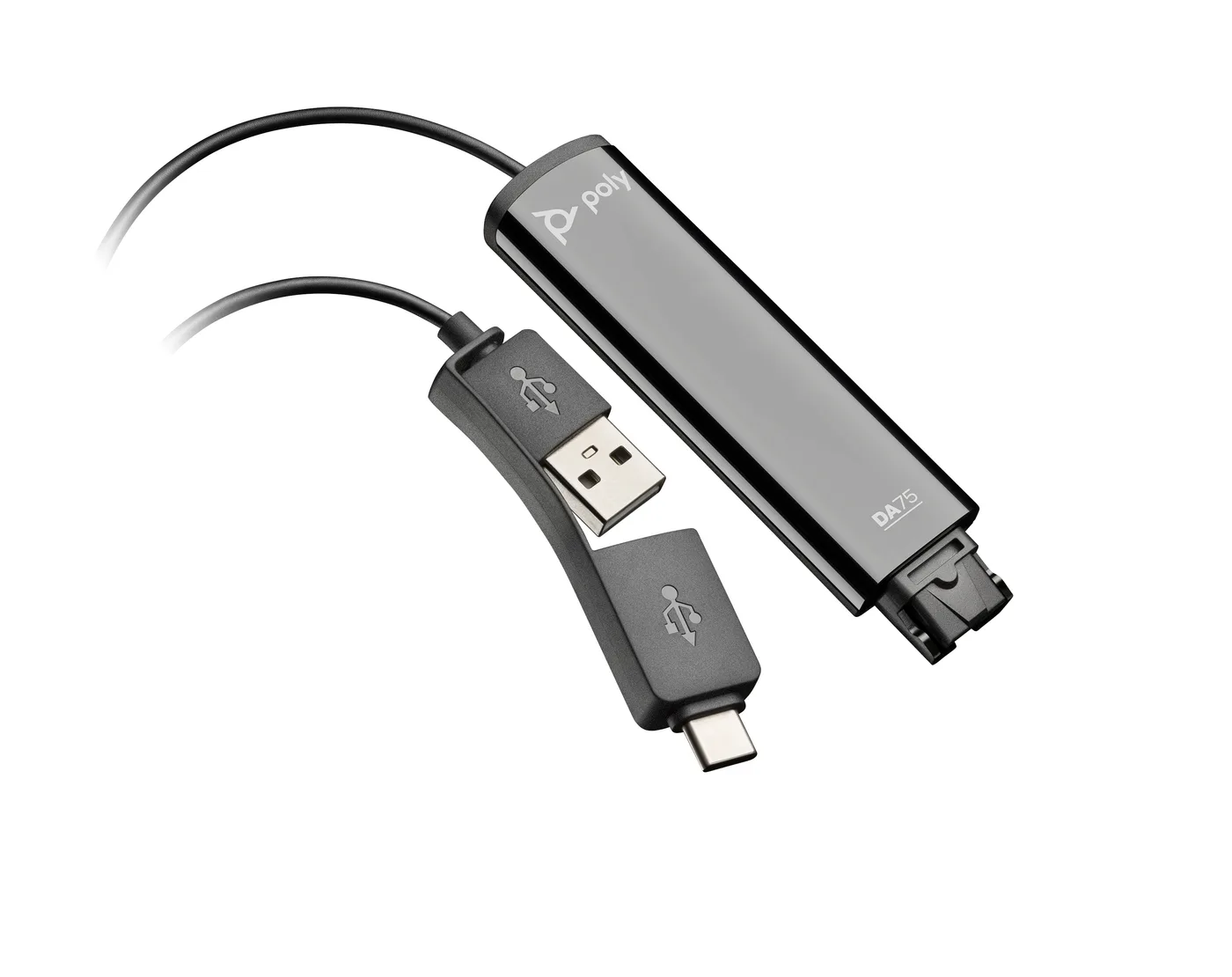 HP Poly DA75 USB to QD Adapter — akcesorium sieciowe