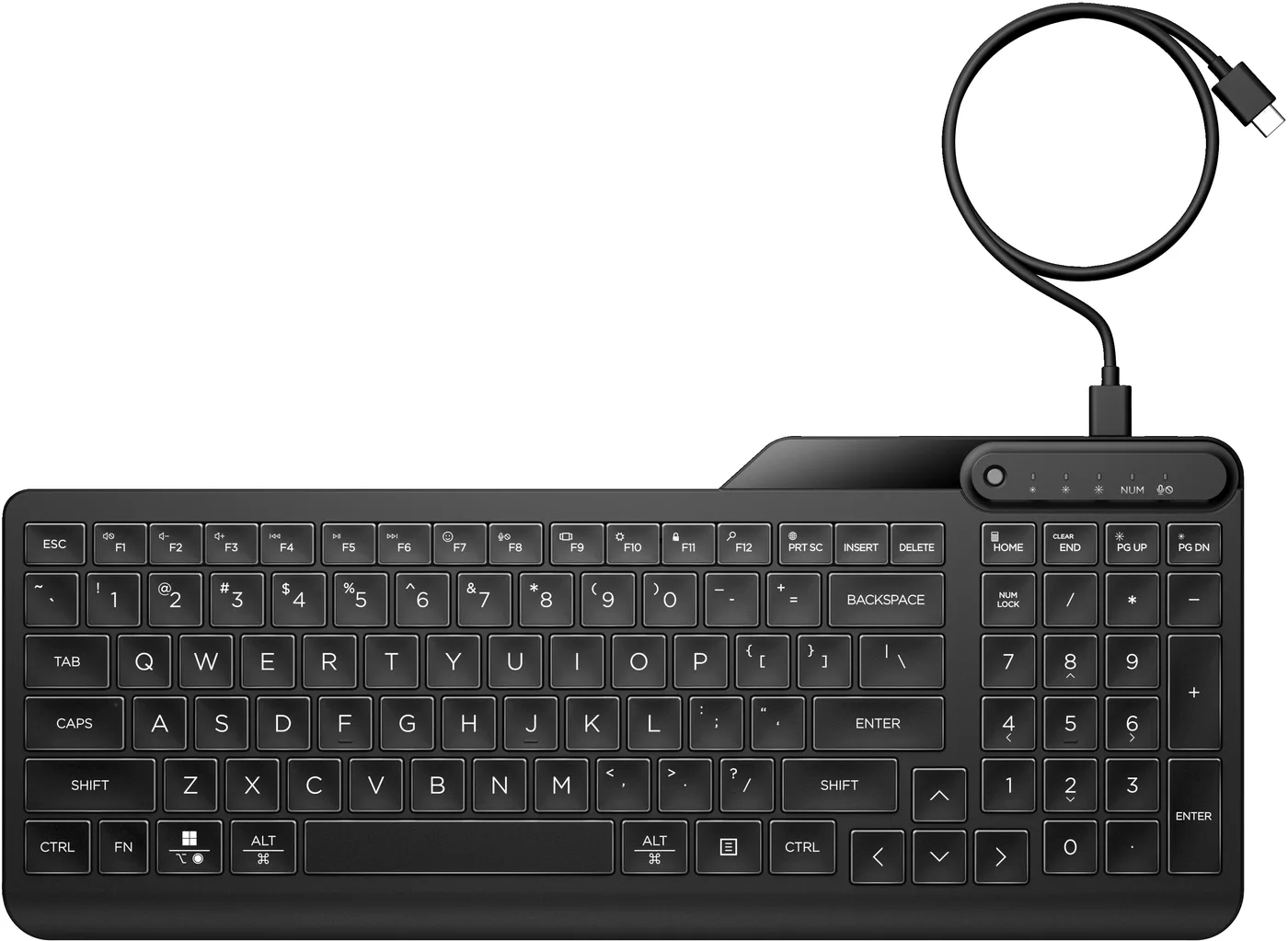 HP 405 Multi-Device BL WD KBD — klawiatura