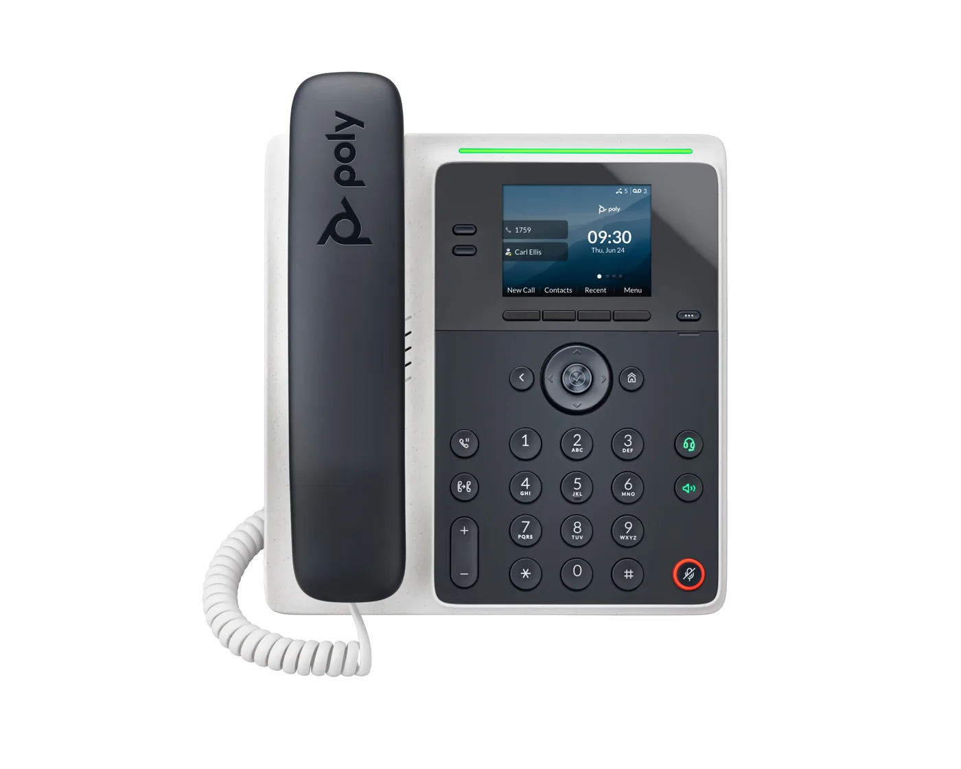 HP Poly Edge E100 IP Phone and PoE-enabled — telefon IP