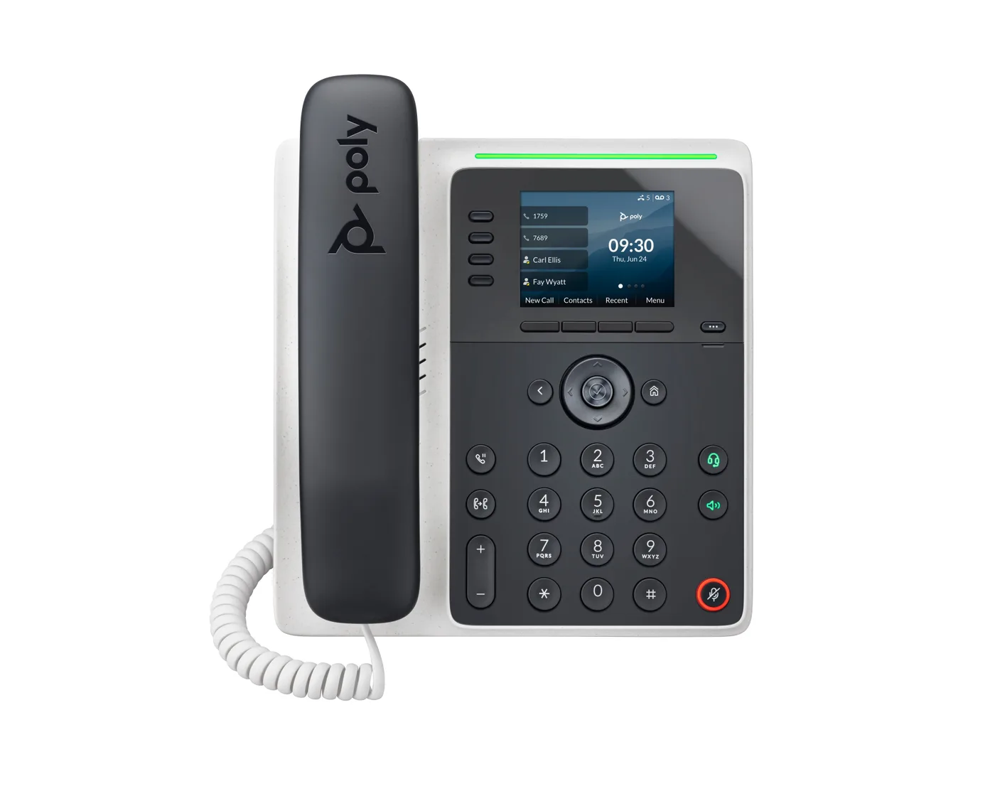 HP Poly Edge E220 IP Phone and PoE-enabled — telefon IP