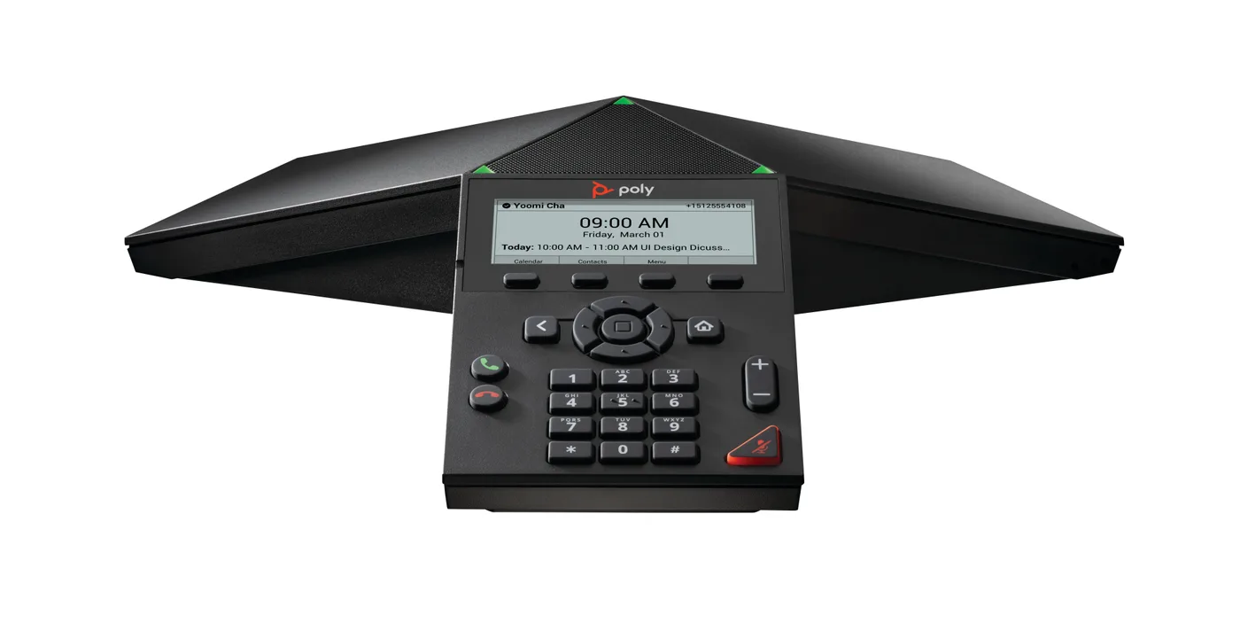 HP Poly Trio 8300 IP Conference Phone and PoE-enabled No localization — telefon IP
