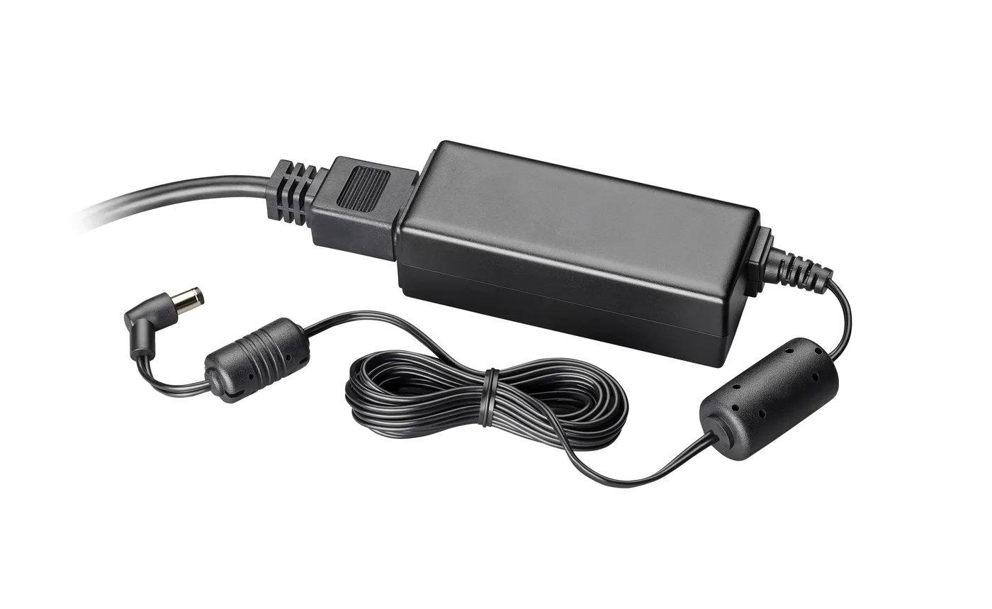 HP Poly CCX 500/505/600/700 Edge E500 Power Supply with Power Cord - 48V/0.52A EMEA - INTL English Loc Euro plug — akcesorium sieciowe