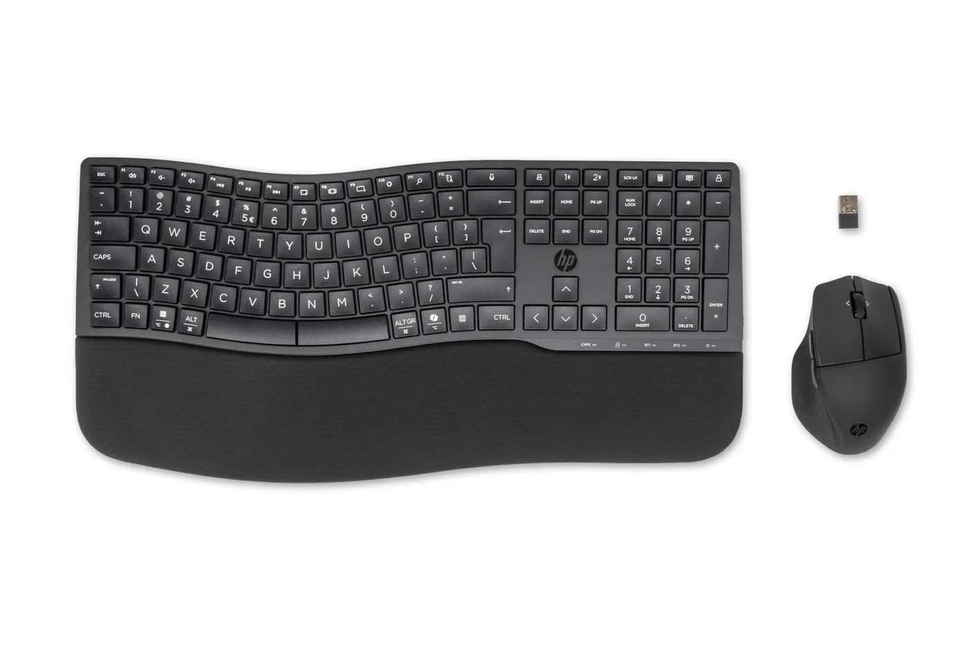 HP 680 CFT Dual-Mode KB/Mse Combo EMEA-INTL English Loc-Euro plug — klawiatura