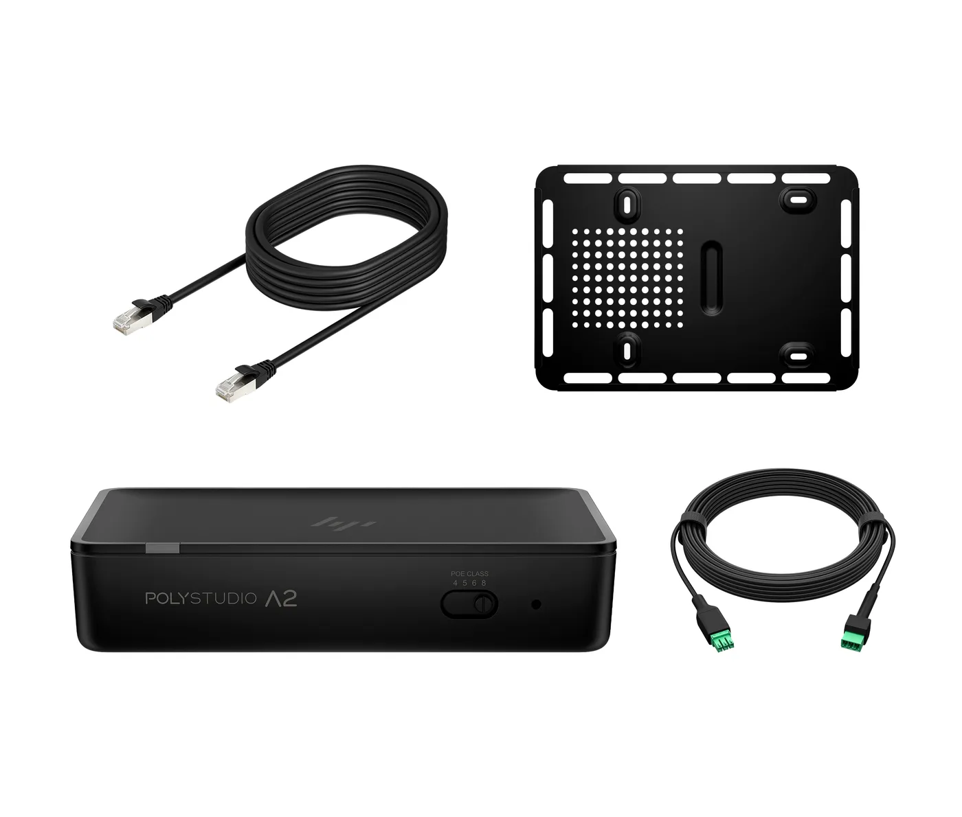 HP POLY STUDIO A2 AUDIO BRIDGE/W/ CAT6A AND MIC EXTENSION CABLE — zestaw do wideokonferencji