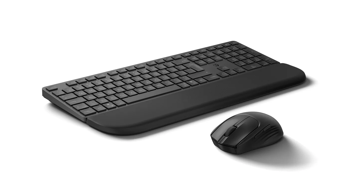 HP Multi-Device Dual-Mode Mouse and Keyboard Combo with Palm Rest 585C EURO — klawiatura