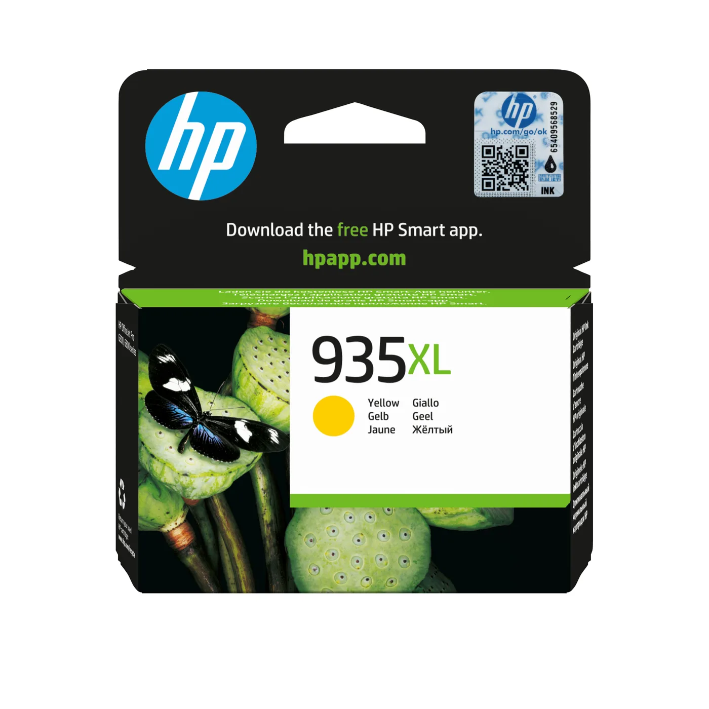 HP INK CARTRIDGE NO 935 XL YELLOW/ES — tusz