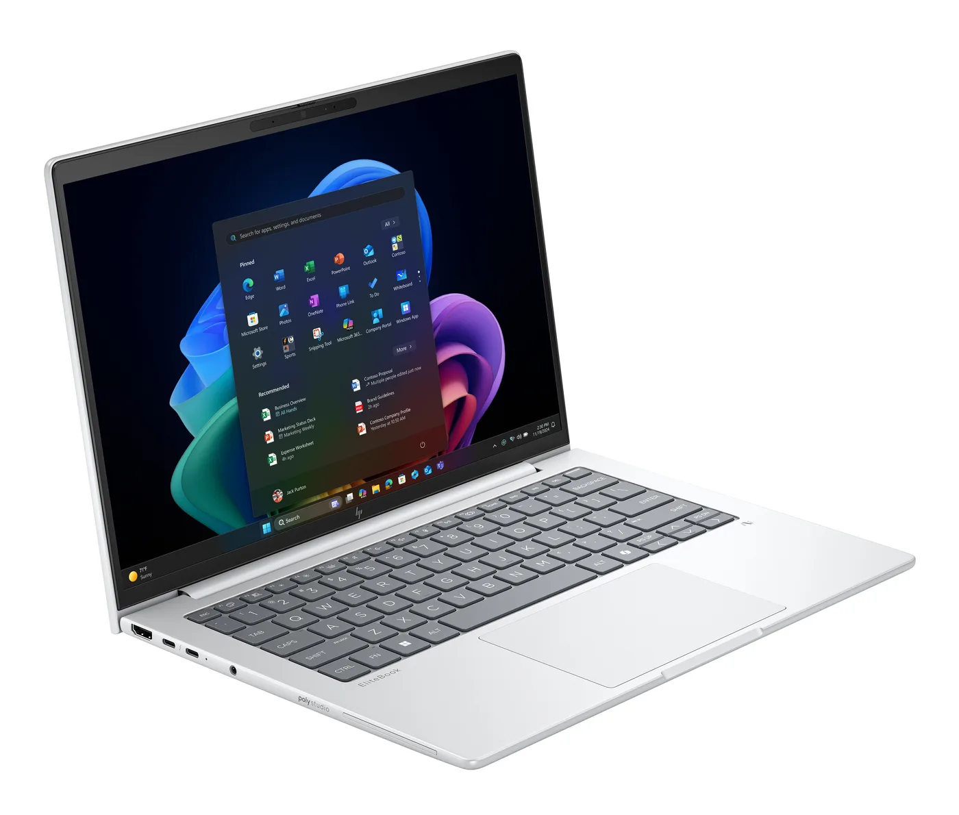 HP EliteBook 8 G1i 14 WUXGA AG 800n HP Sure V LBL 5MP+IR+ISPU7 258V 14 32GB 1TB Win11P 3/3/3 — laptop