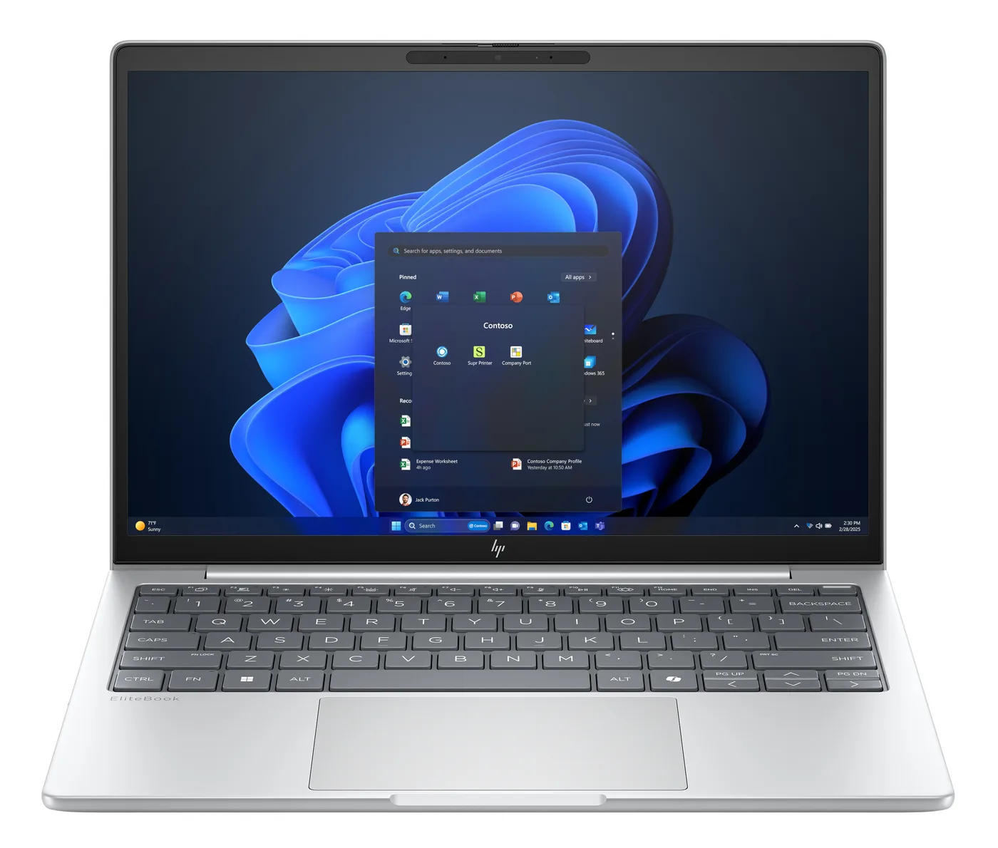 HP EliteBook 8 G1i 13 WUXGA LED UWVA 300n AG 60Hz U7-255U 16GB 512GB W11P 3/3/3 — laptop