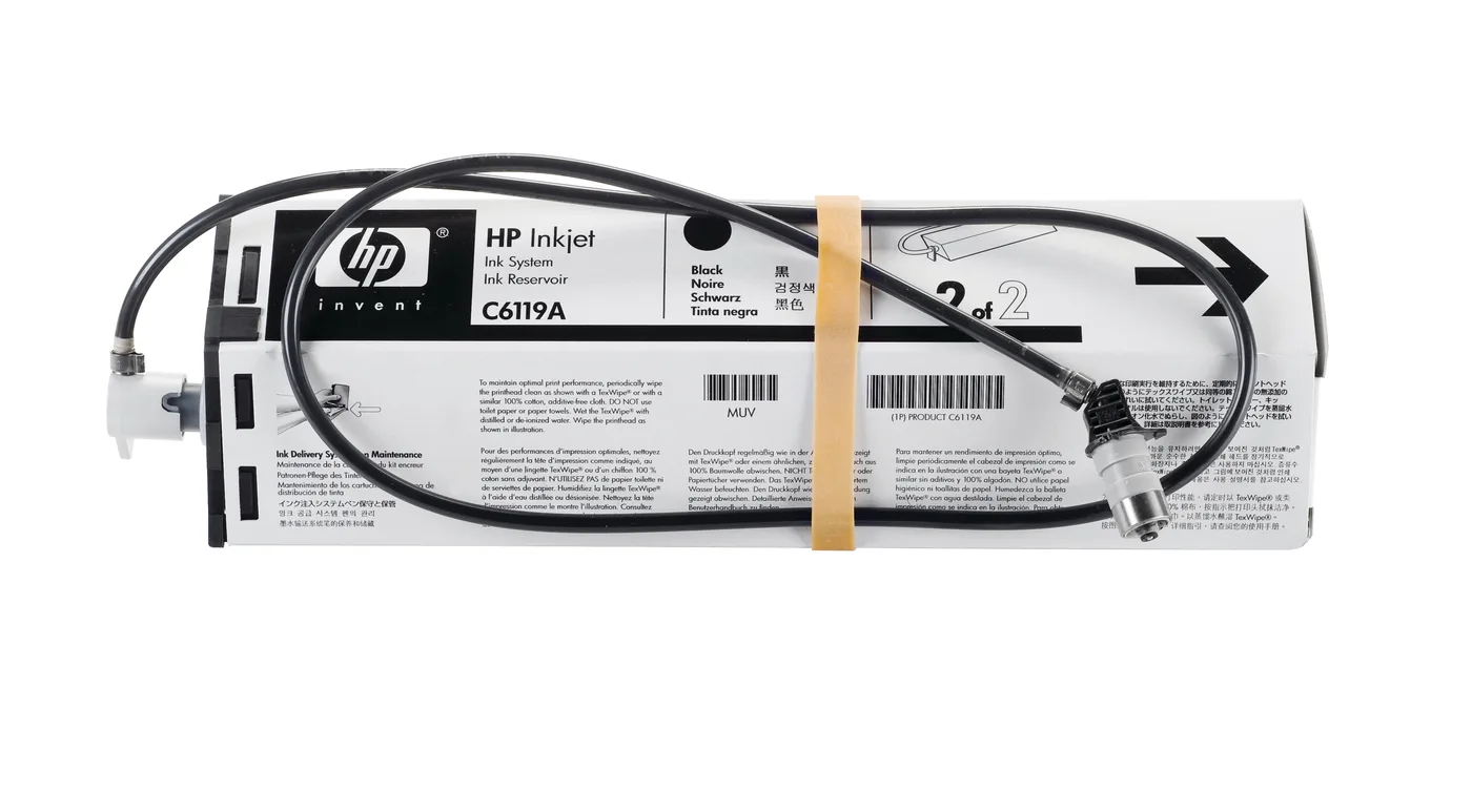 HP SPS 51645A INK SUPPLY/BLACK 370ML 600 DPI INKJET BULK — tusz