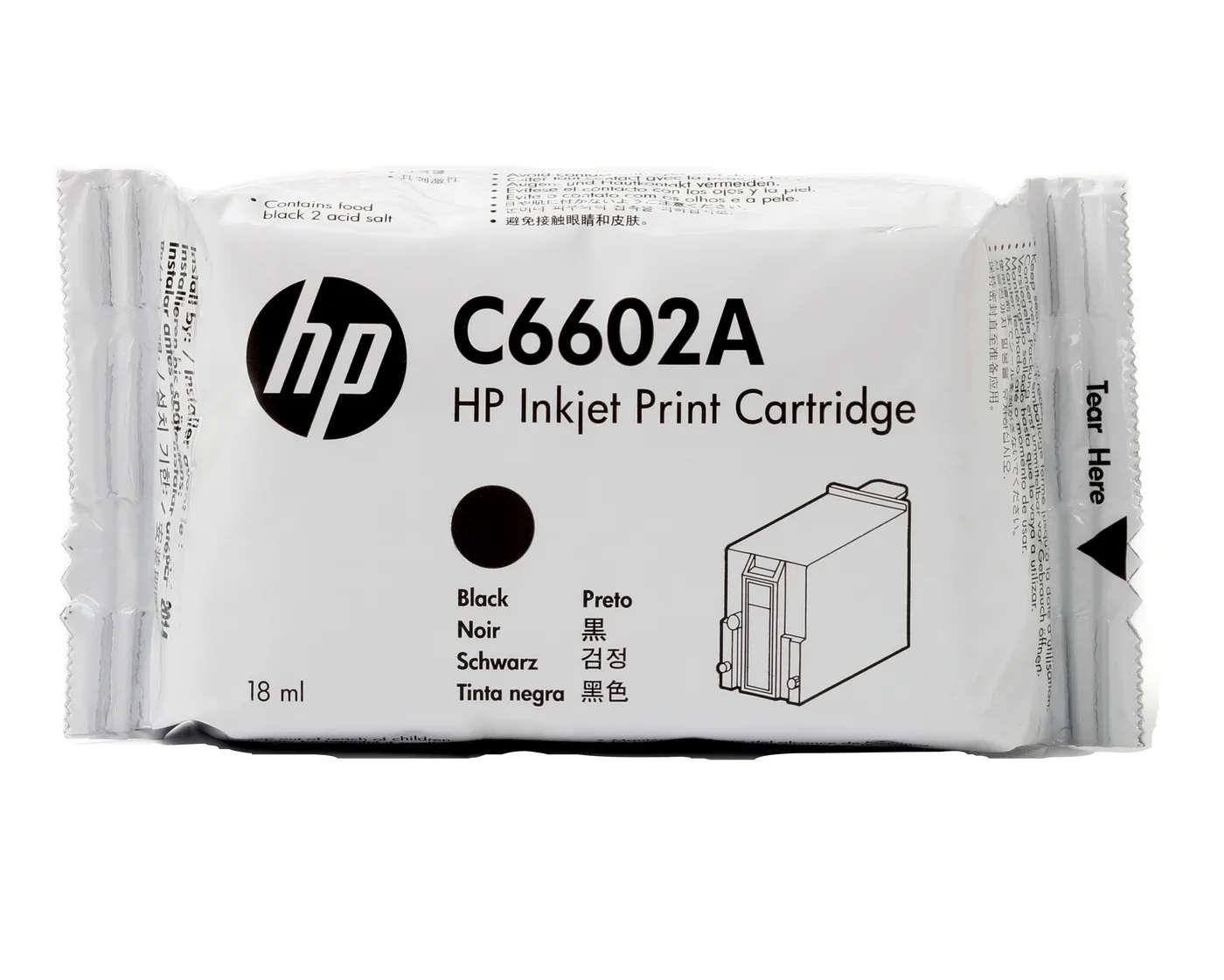 HP INKJET PRINT CARTRIDGE/BLACK TIJ 1.0