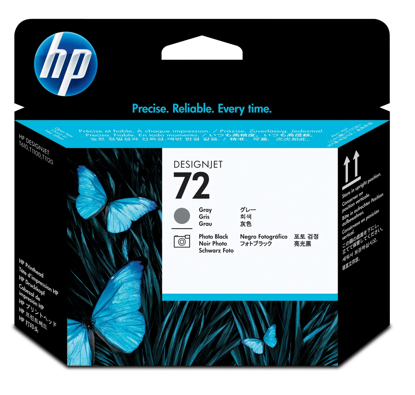 HP 72 GREY AND PHOTO BLACK/PRINTHEAD — materiał do drukarek etykiet
