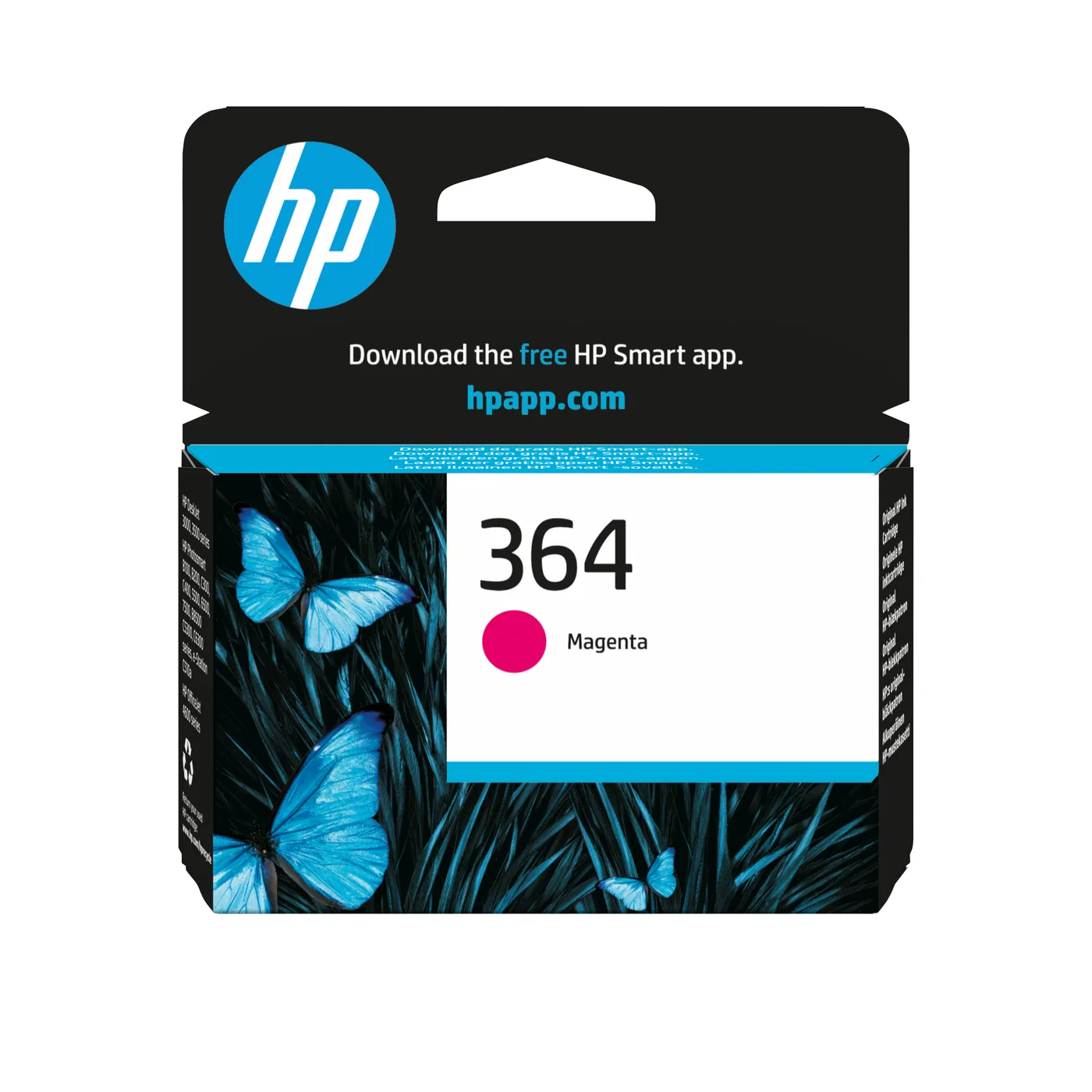 HP 364 MAGENTA ORIGINAL INK/EN/PL/HU/CZ/SL CARTRIDGE — tusz